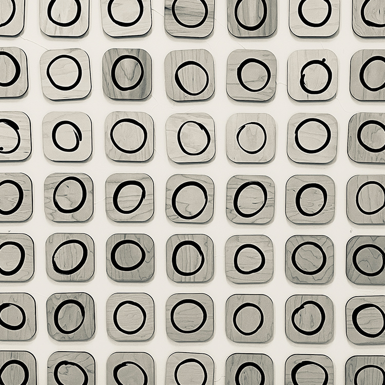 bukaty morning circles wall art