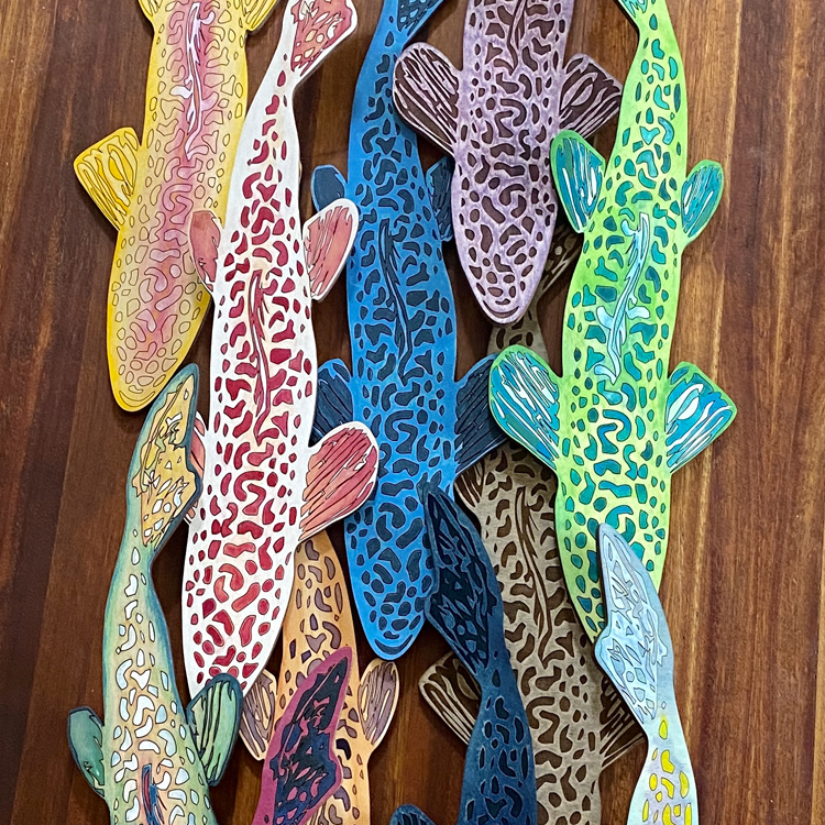 bukaty morning circles wall art